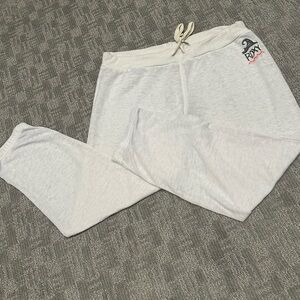 Vintage Roxy Sheet White Sweatpants Size Large